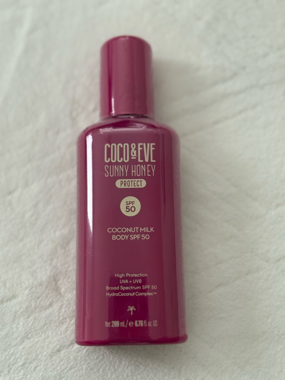 Coco & Eve Sunny Honey Coconut Milk Body SPF 50 - Full Size- Brand New